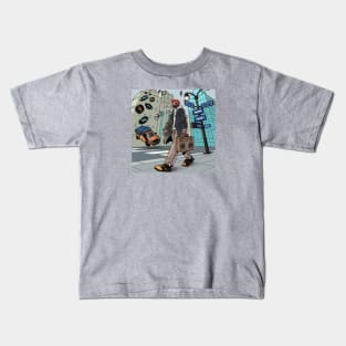 walk man Kids T-Shirt